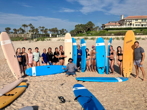 Women’s Surf Group at North Guana Outpost