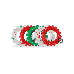 Spiral Hair Coils | Tiny | Seasons Greetings Hair Ties
