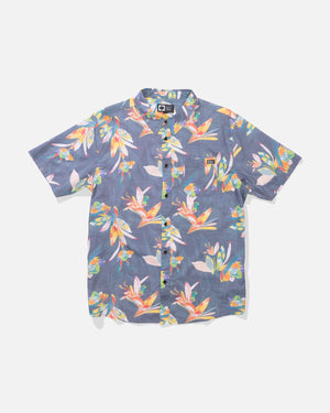 Mens Button up short sleeve shirt