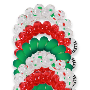 Spiral Hair Coils | Tiny | Seasons Greetings Hair Ties