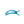 Blue hair clip on a white background