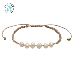 Sandkissed Mermaid’s Pearl Bracelet