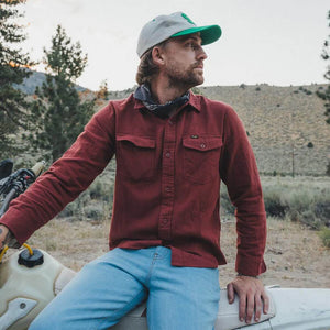 Calico Flannel Solid -Red Rock