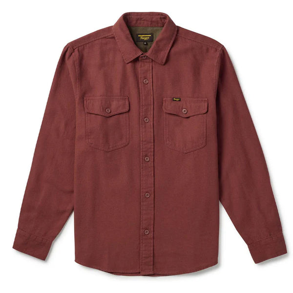 Calico Flannel Solid -Red Rock