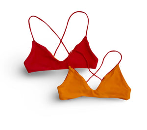 Bikini Flavors Cate Cross-back Top
