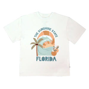 Florida Sunshine State Cotton Toddler Short Sleeve Shirt