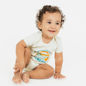 Florida Sunshine State Cotton Baby Onesie