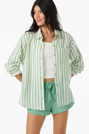 O'Neill Leni Stripe Relaxed Shirt