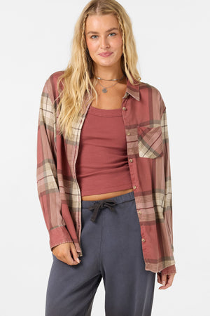 O'Neill Women's Logan Flannel Shirt