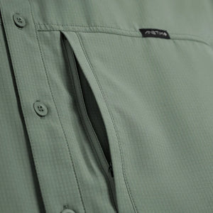 Men's Technician Button Up S/S