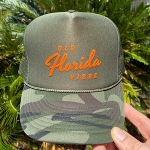 OFV Vintage Camo Trucker Hat