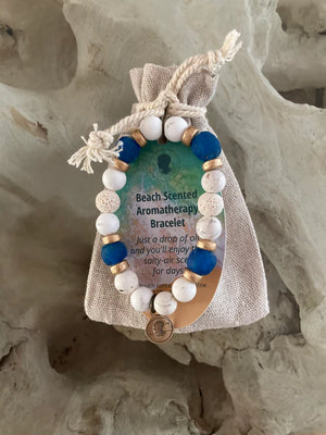 Beach Head Sea Glass Bracelet