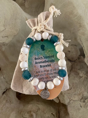 Beach Head Sea Glass Bracelet
