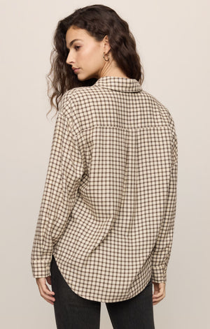 Z Supply River Plaid Button Up