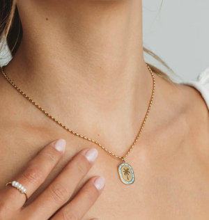 Palm Token Necklace