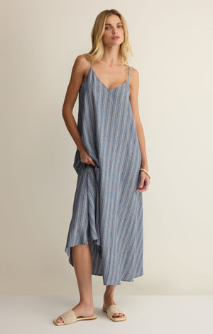 Z Supply Sandcomber Striped Midi Dress