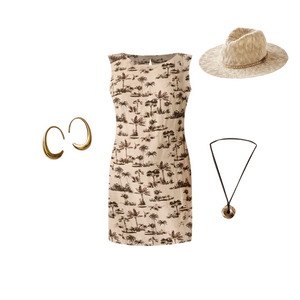 Carve Scottie Linen Dress