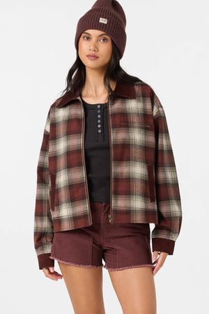 O'Neill Women's Dakota Plaid Jacket