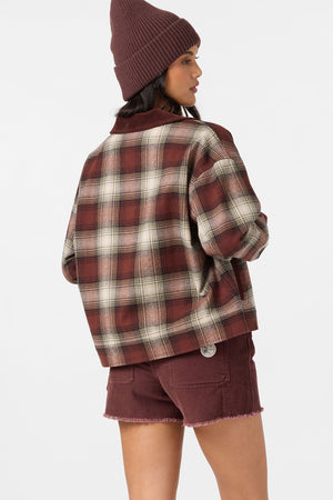 O'Neill Women's Dakota Plaid Jacket