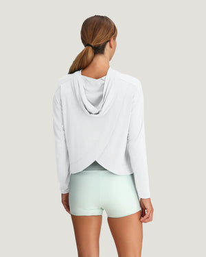 Free Fly Women's Bamboo Shade Crossover Hoodie