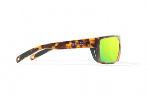 BAJIO Palometa Brn Tort/Grn Mir Glass