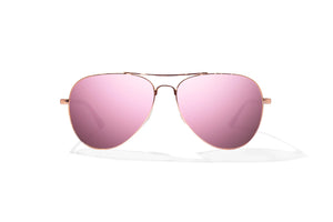 BAJIO Soldado Rose Gld Satin/Rose Mir Glass